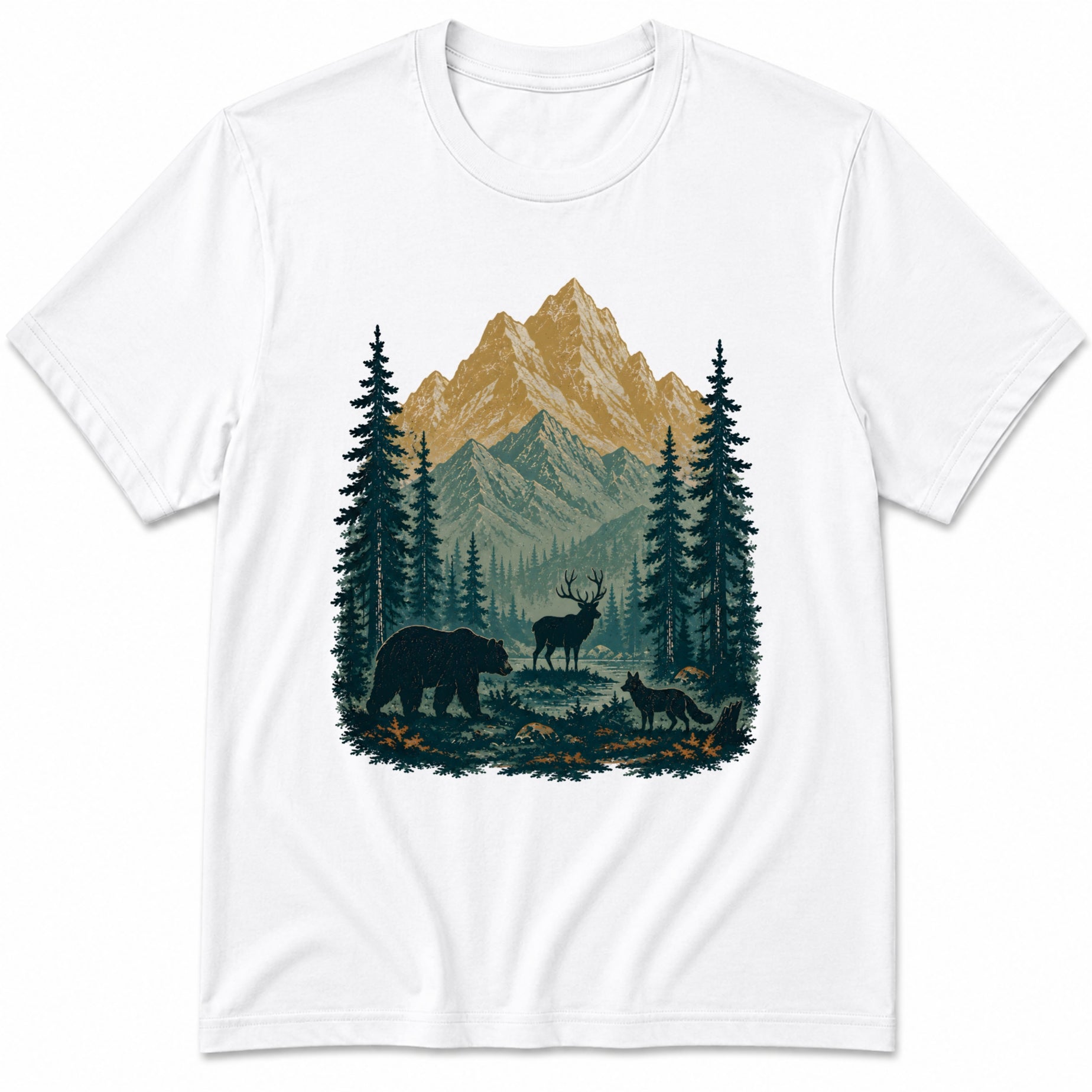 Mountains & Wildlife T-Shirt