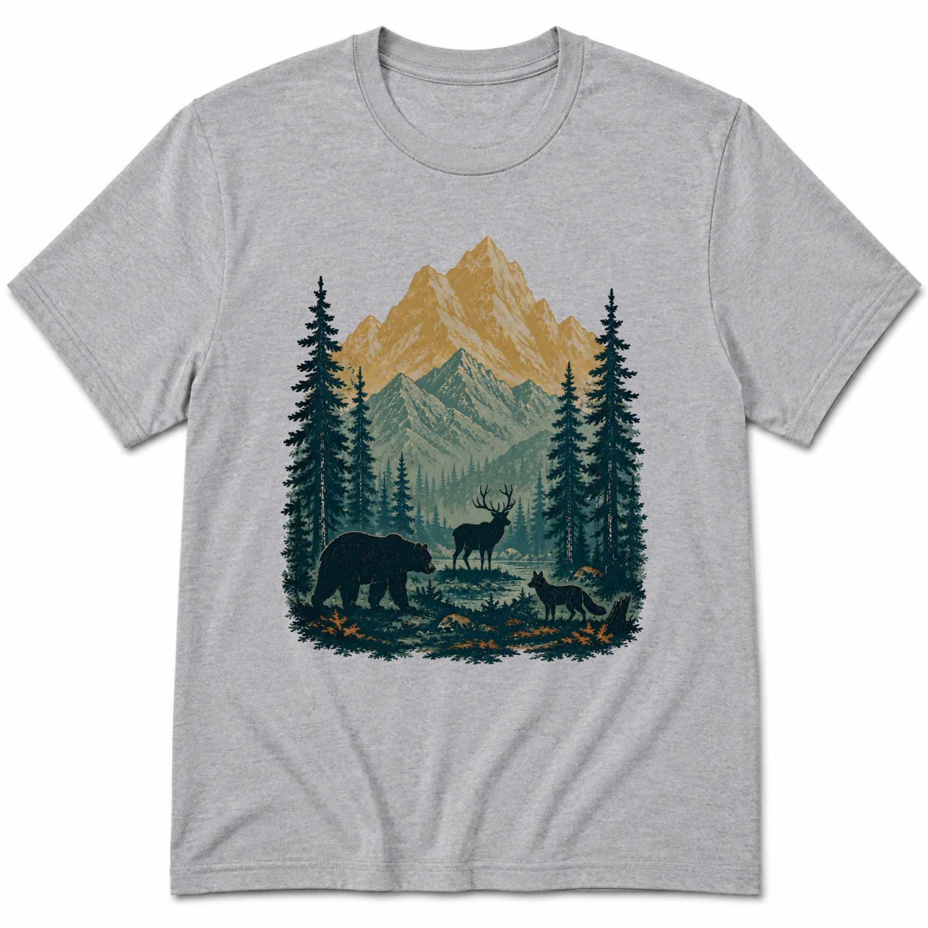 Mountains & Wildlife T-Shirt