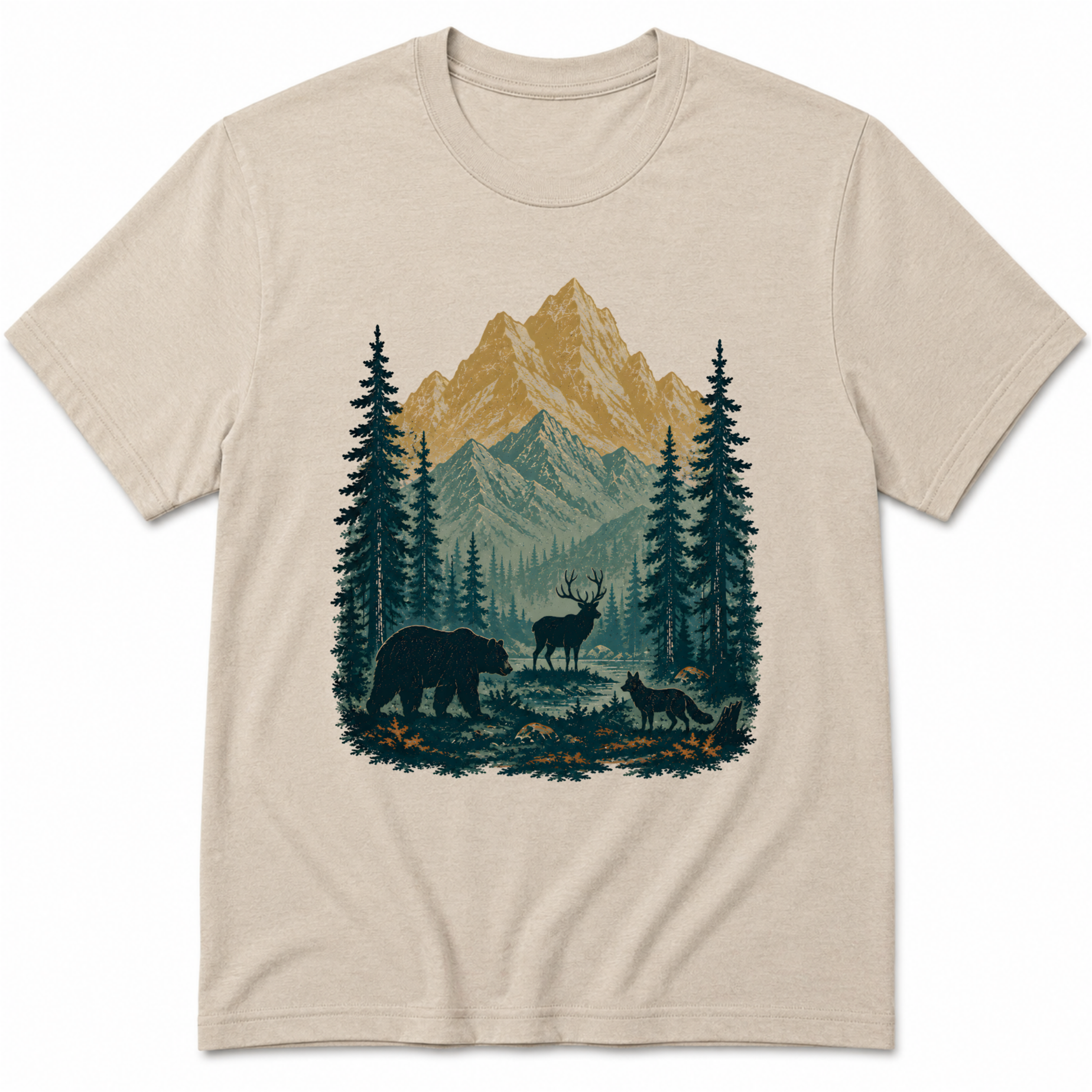 Mountains & Wildlife T-Shirt