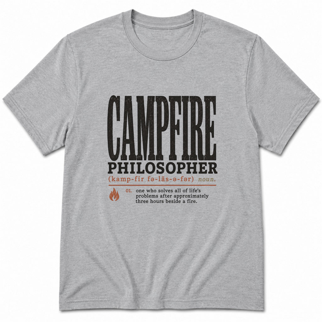 Campfire Philosopher T-Shirt