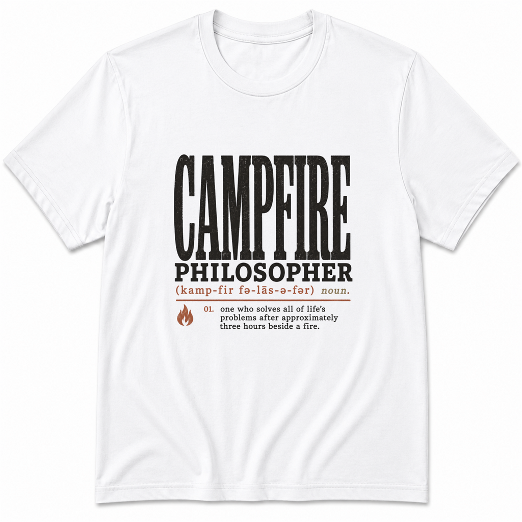 Campfire Philosopher T-Shirt