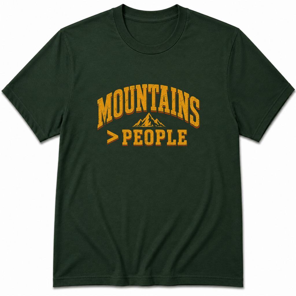 Mountains > People T-Shirt