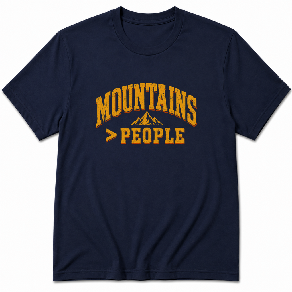 Mountains > People T-Shirt