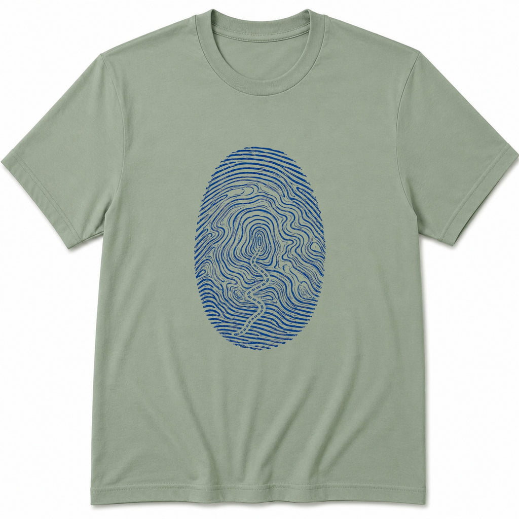 Fingerprint & Road T-Shirt