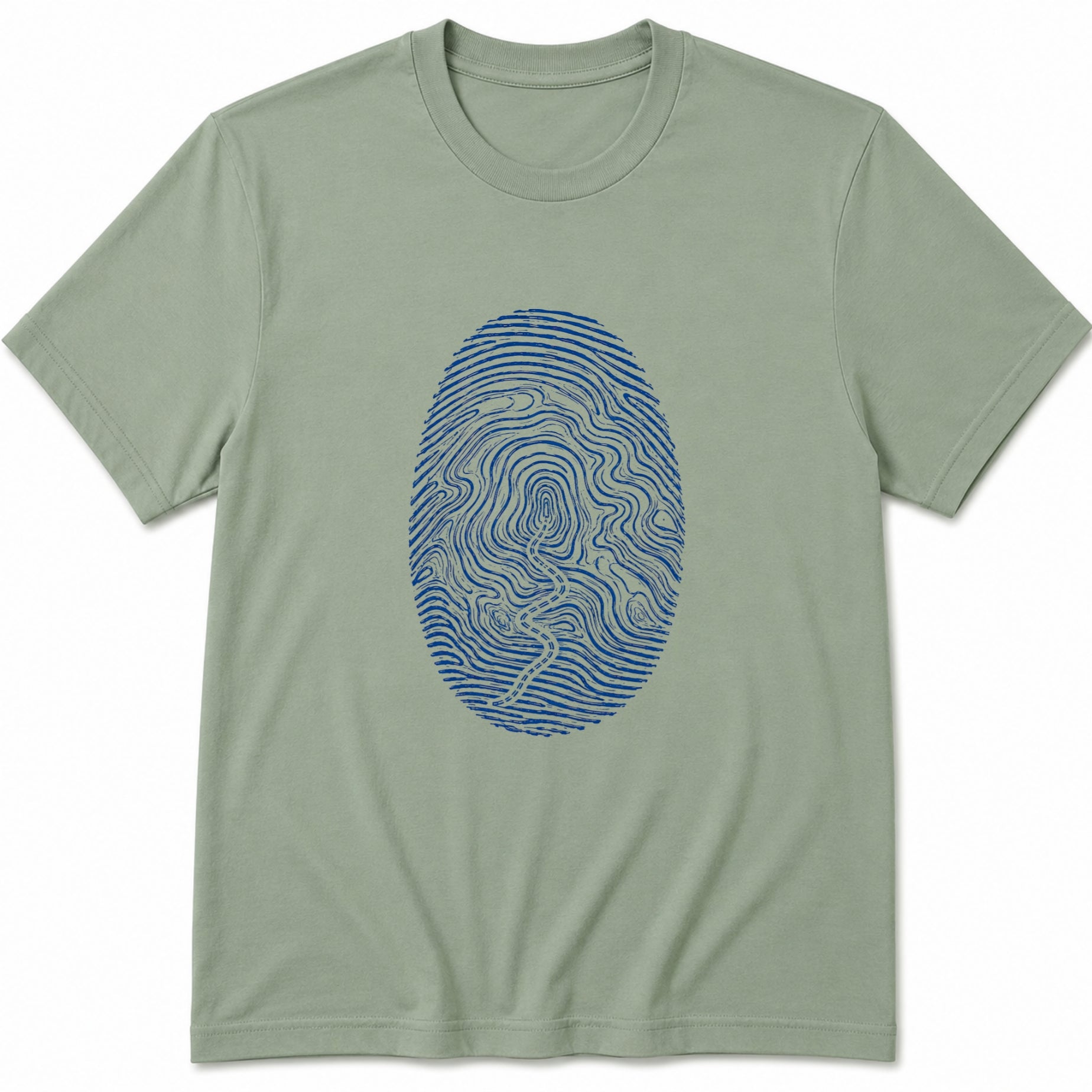 Fingerprint & Road T-Shirt