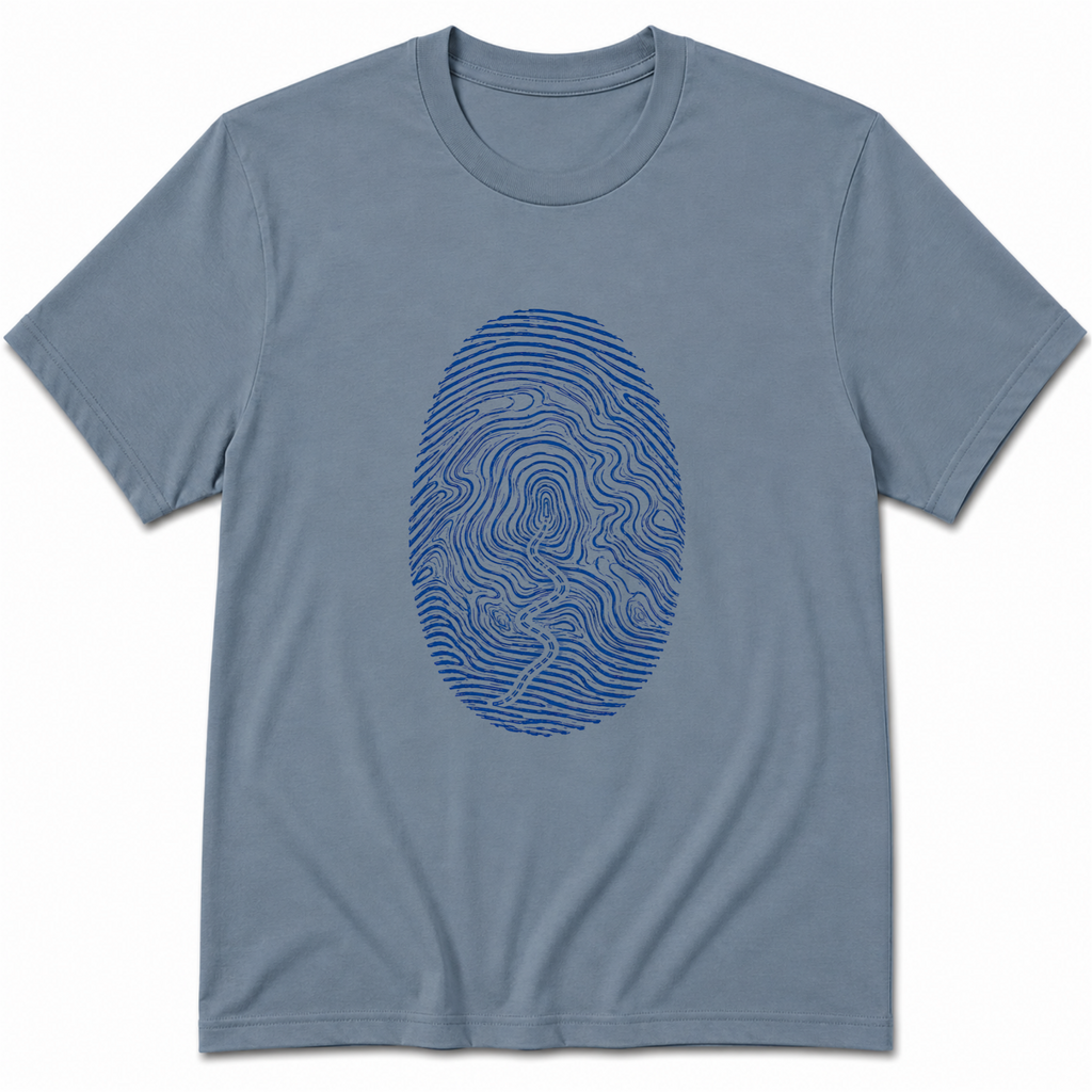 Fingerprint & Road T-Shirt