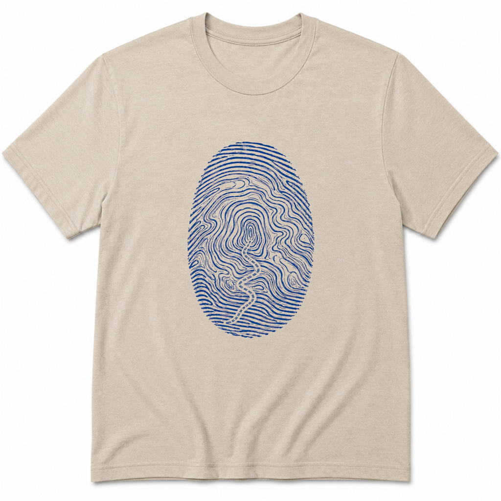 Fingerprint & Road T-Shirt