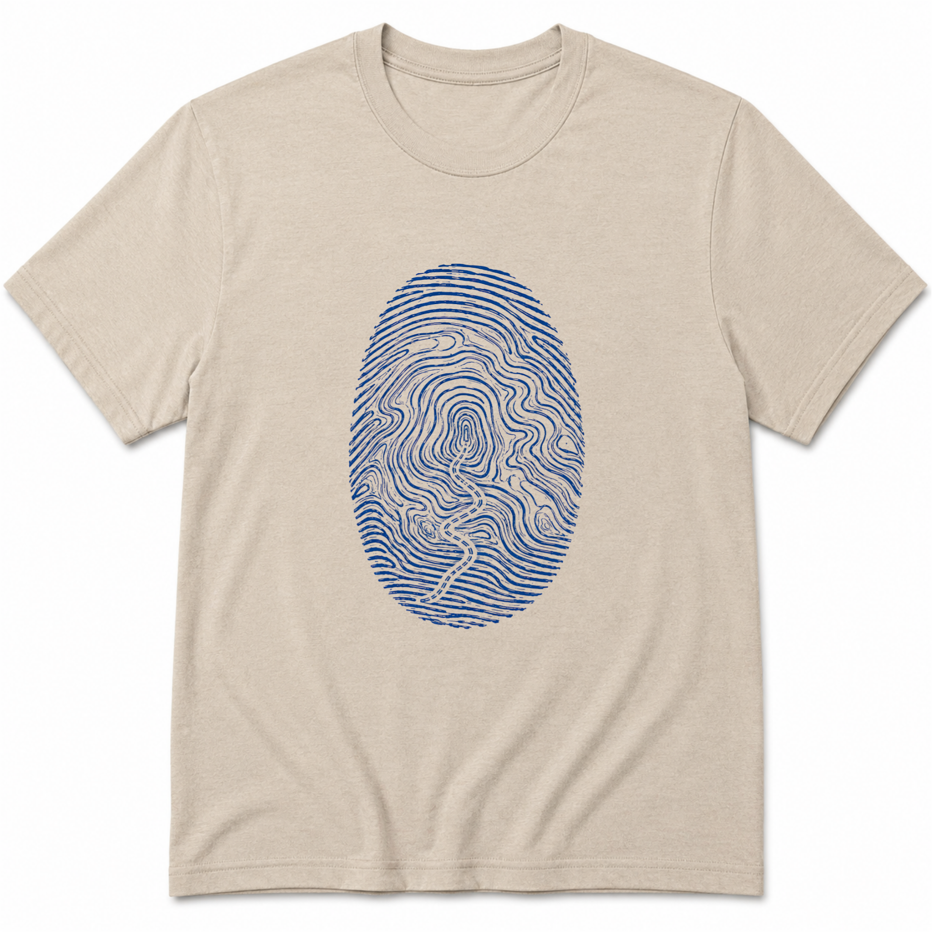 Fingerprint & Road T-Shirt
