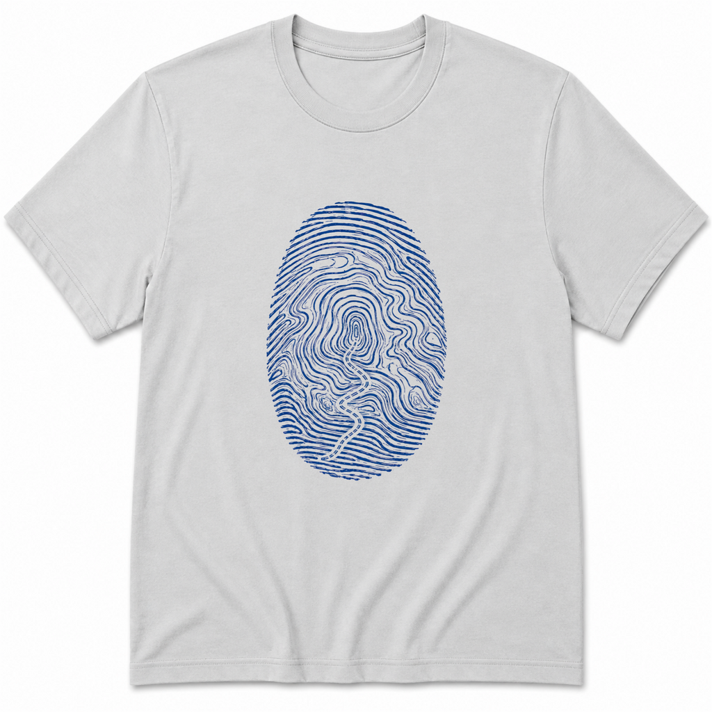 Fingerprint & Road T-Shirt