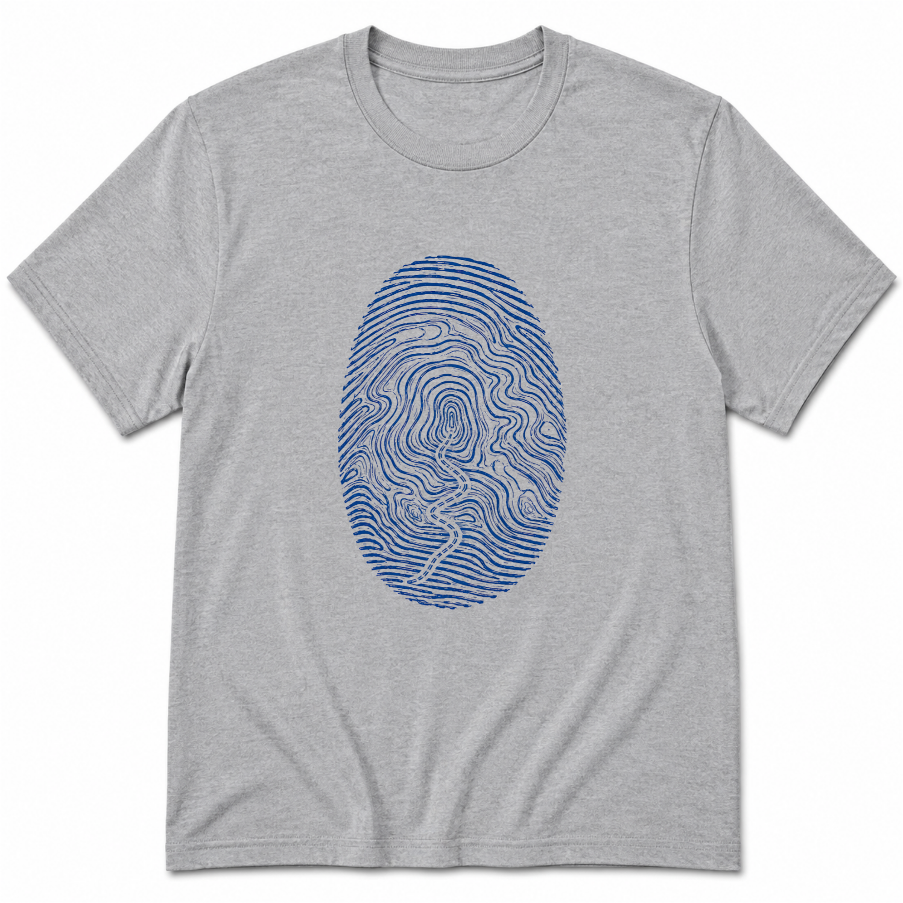 Fingerprint & Road T-Shirt