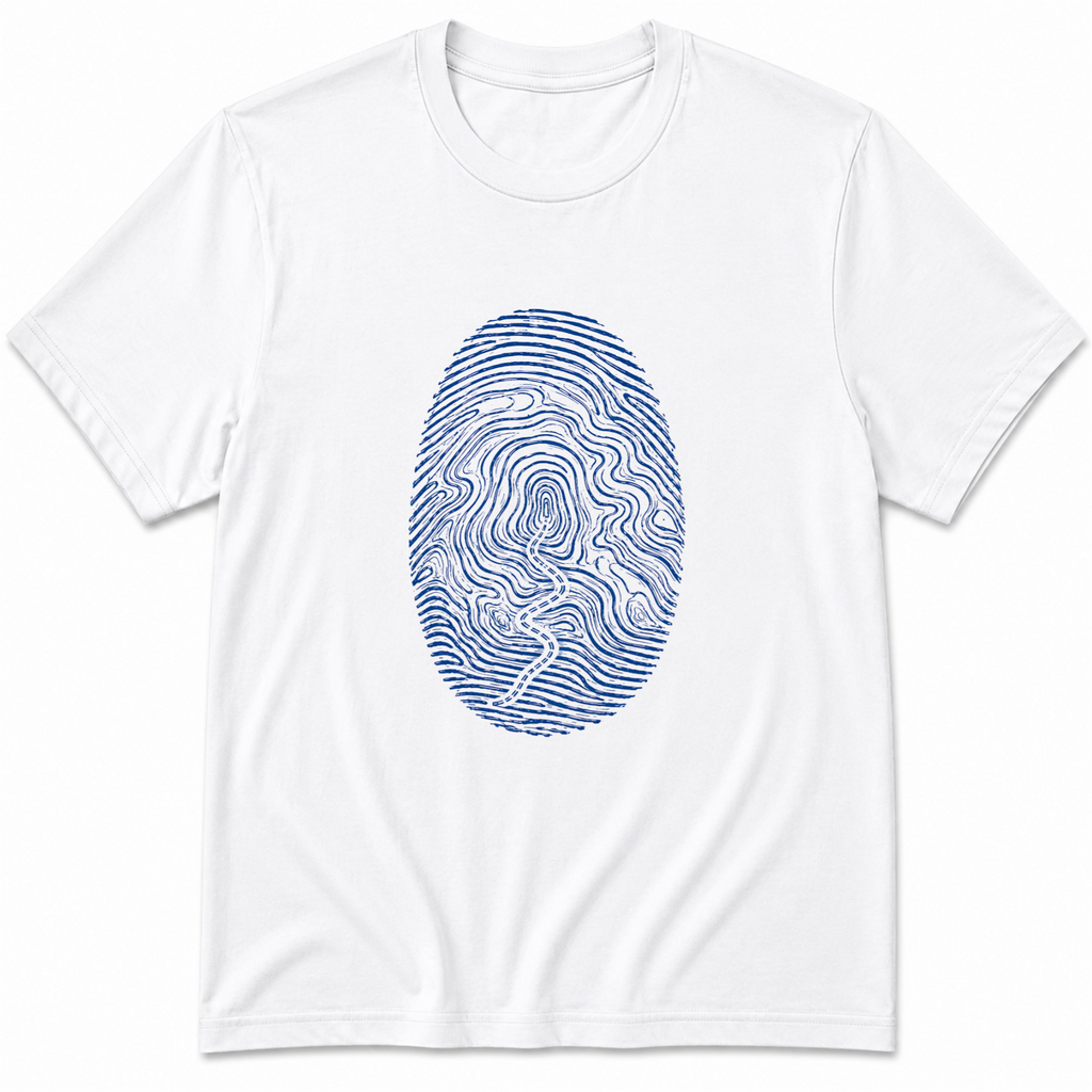 Fingerprint & Road T-Shirt