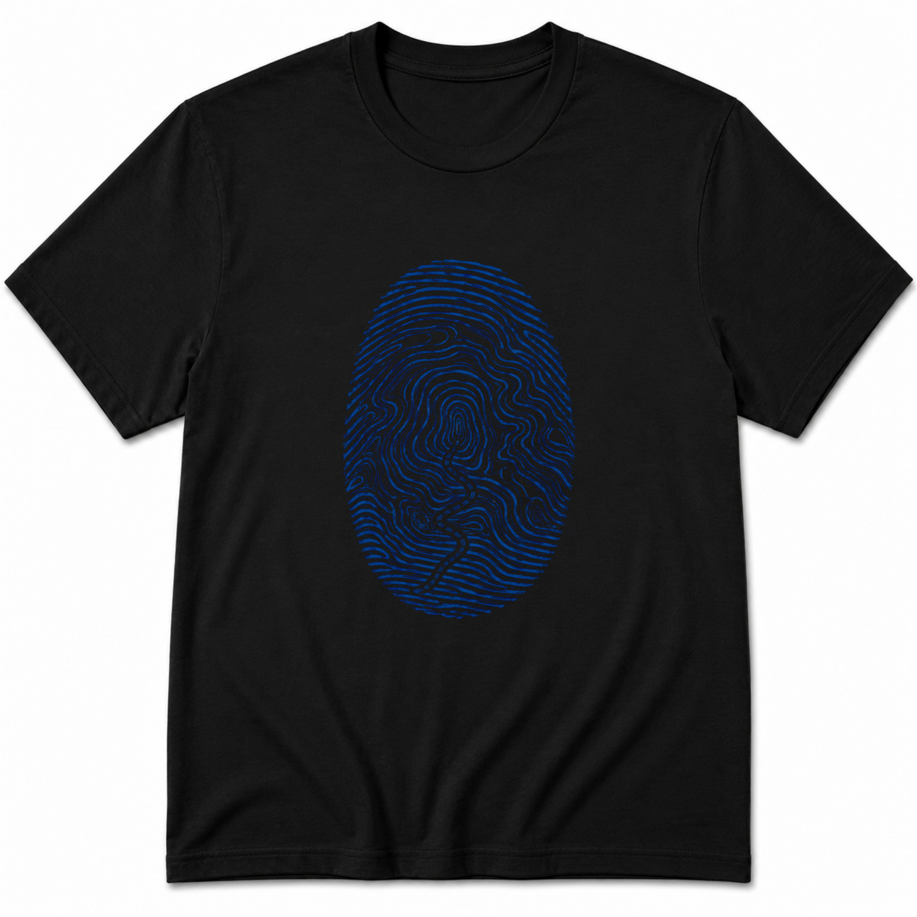 Fingerprint & Road T-Shirt