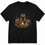 Campfire Raccoons T-Shirt