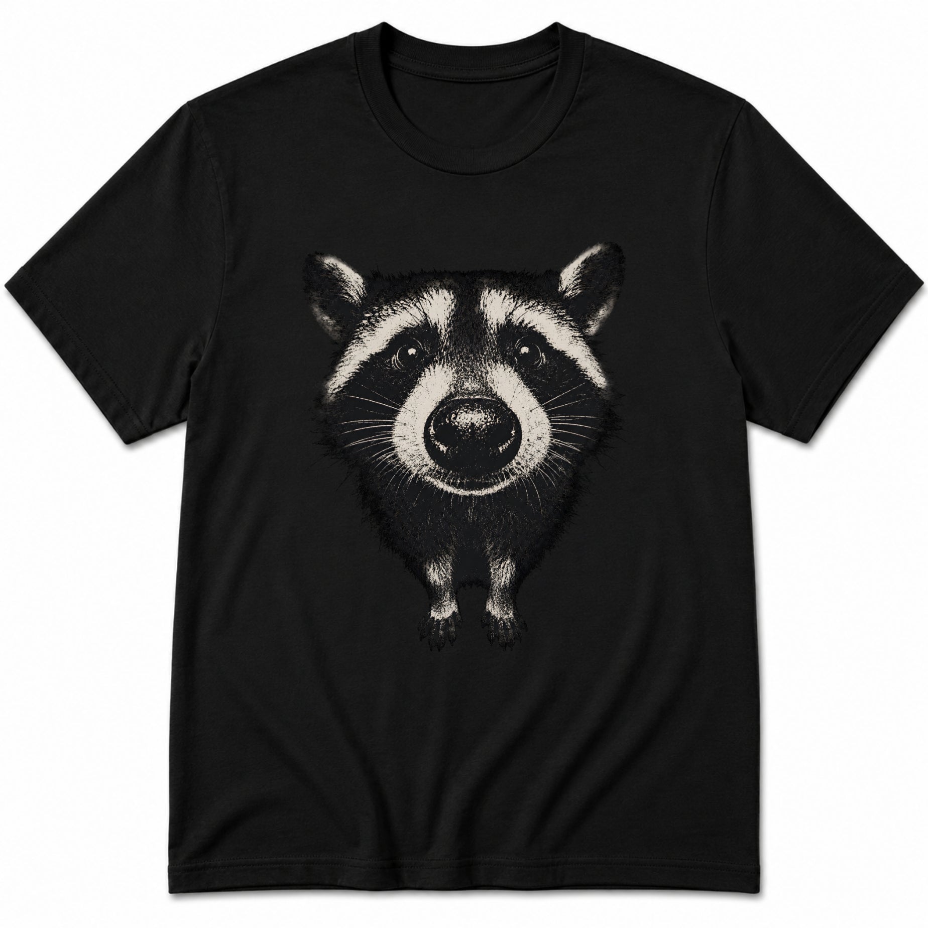 Curious Raccoon T-Shirt