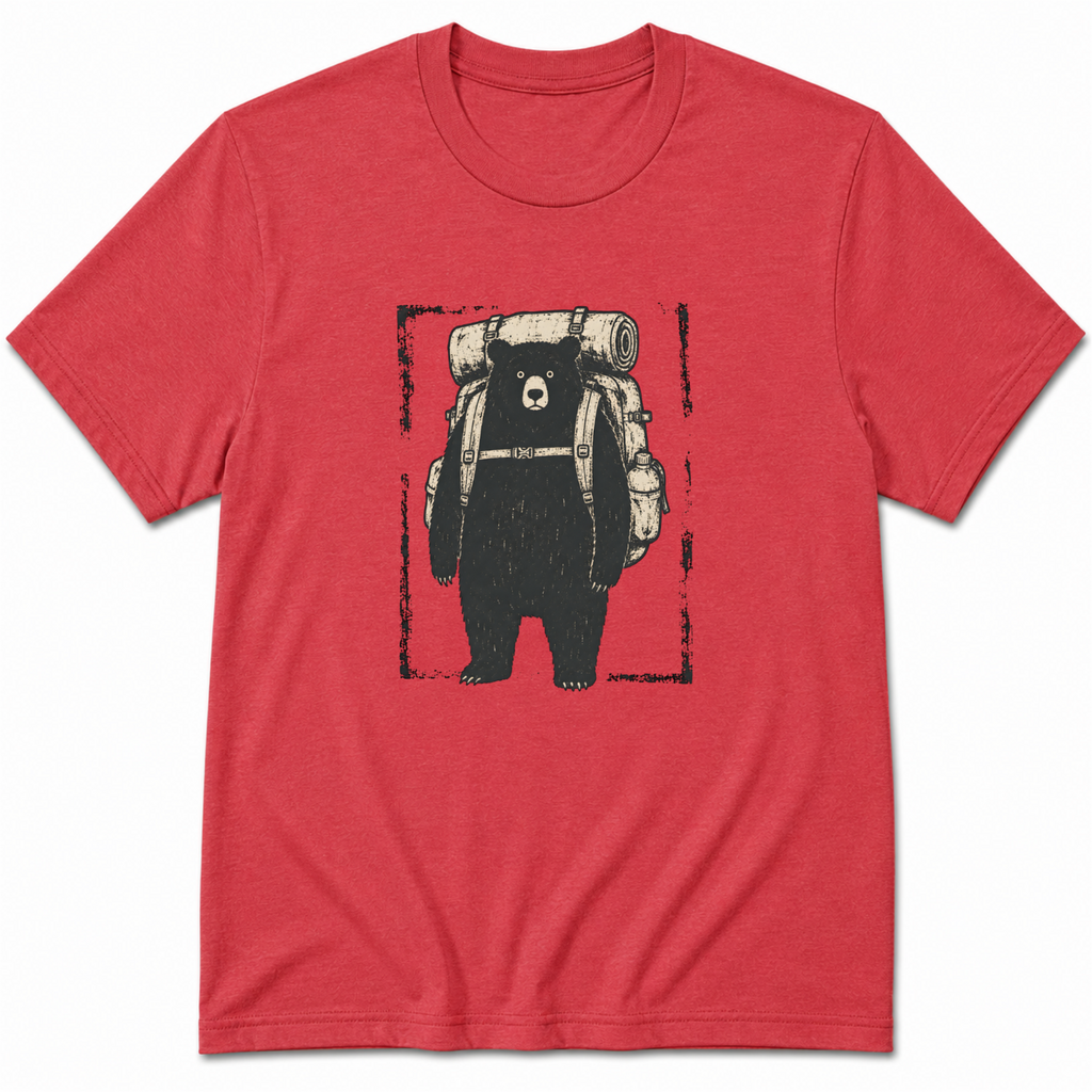 Backpacking Bear T-Shirt