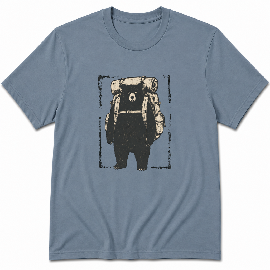 Backpacking Bear T-Shirt