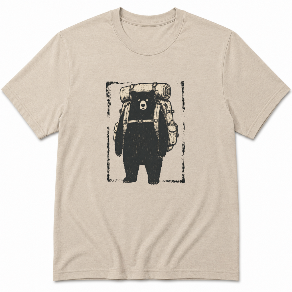 Backpacking Bear T-Shirt