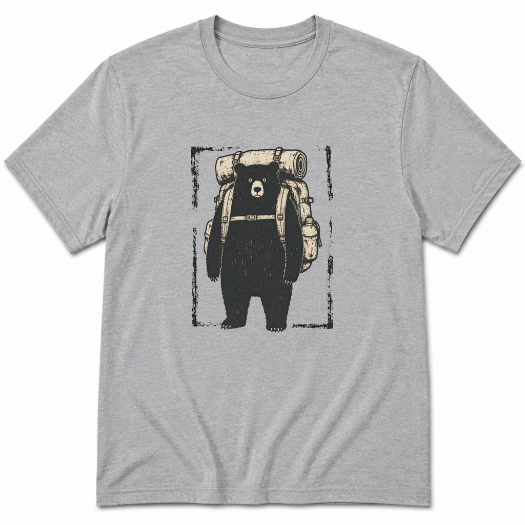 Backpacking Bear T-Shirt