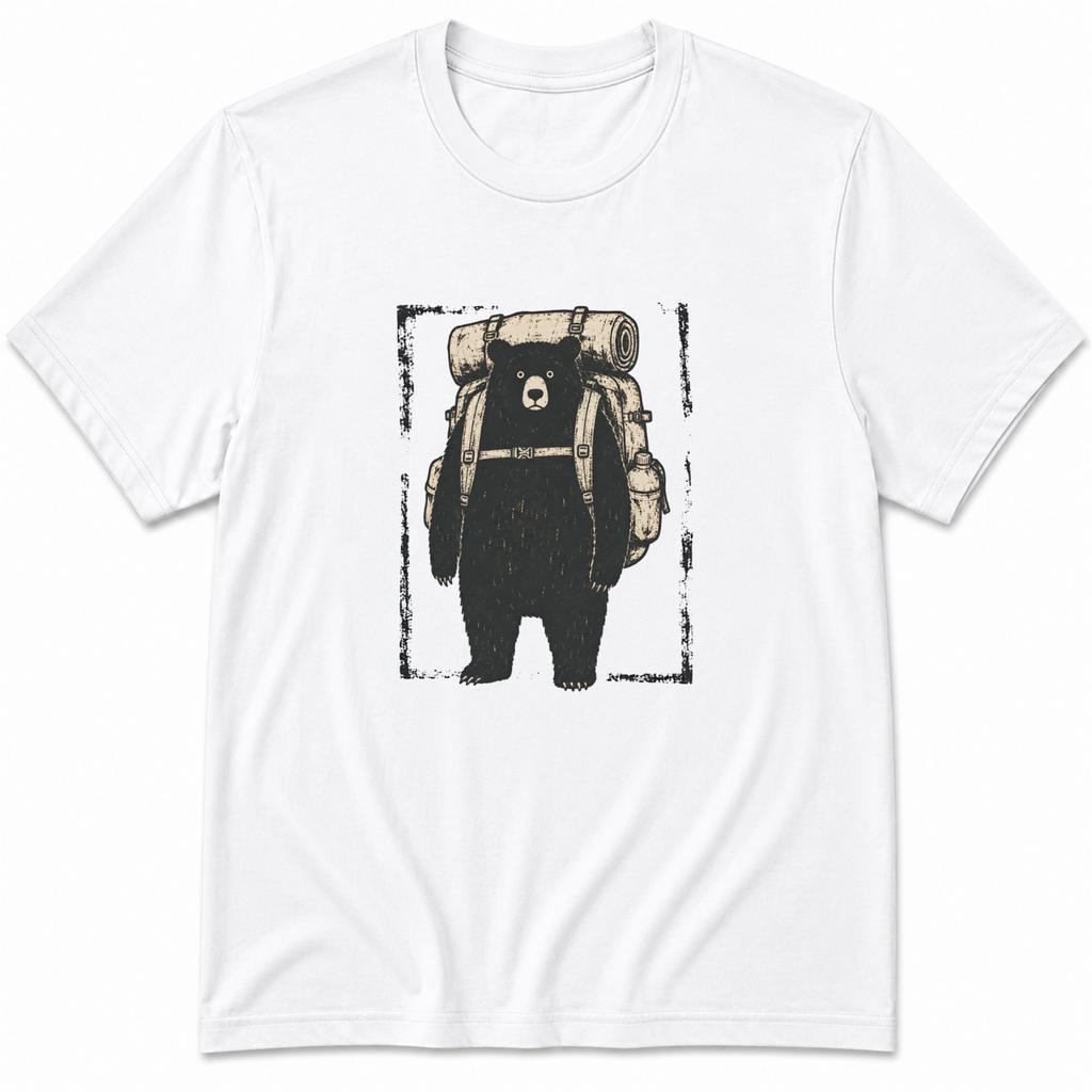 Backpacking Bear T-Shirt