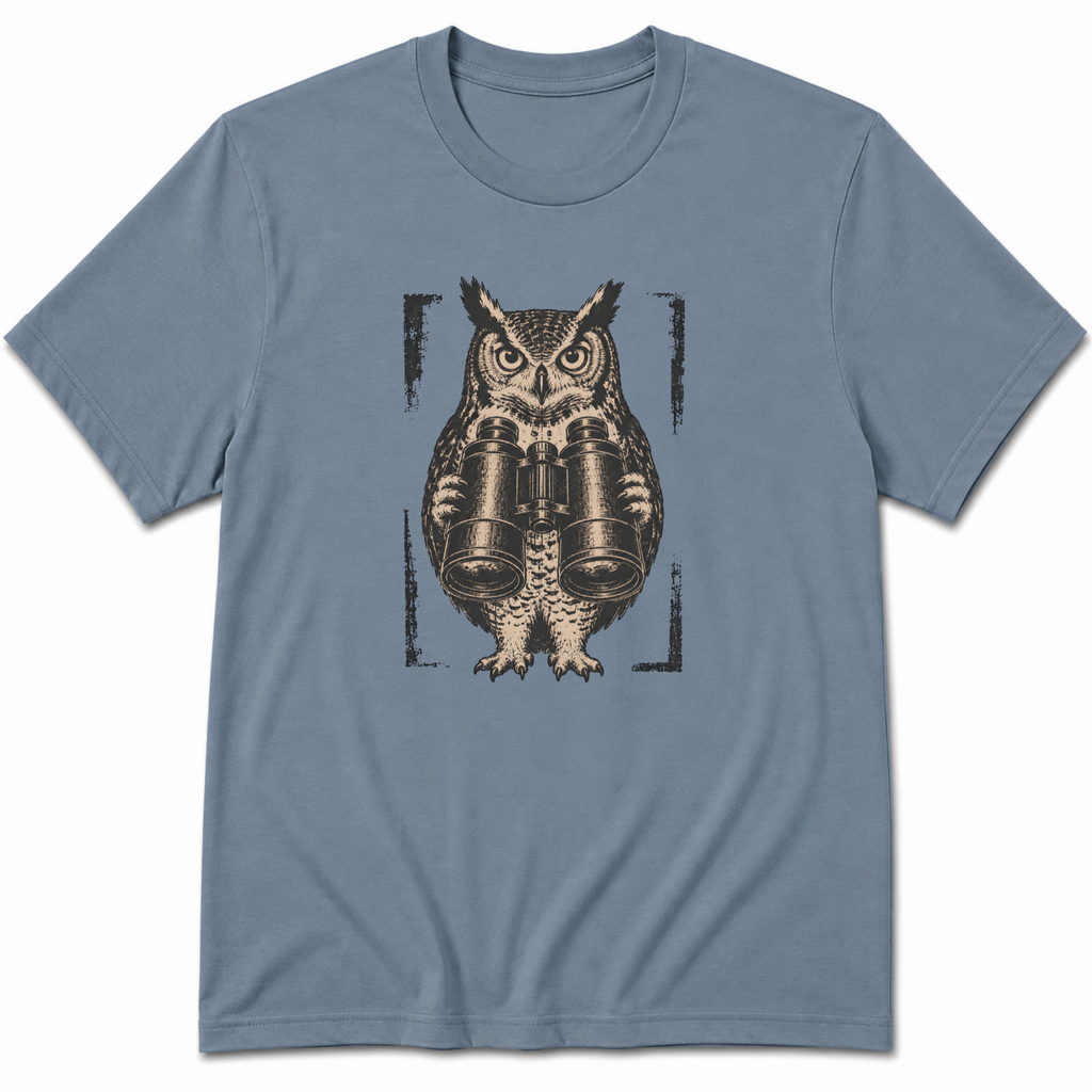 Birdwatching Owl T-Shirt