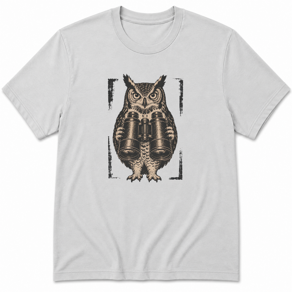 Birdwatching Owl T-Shirt