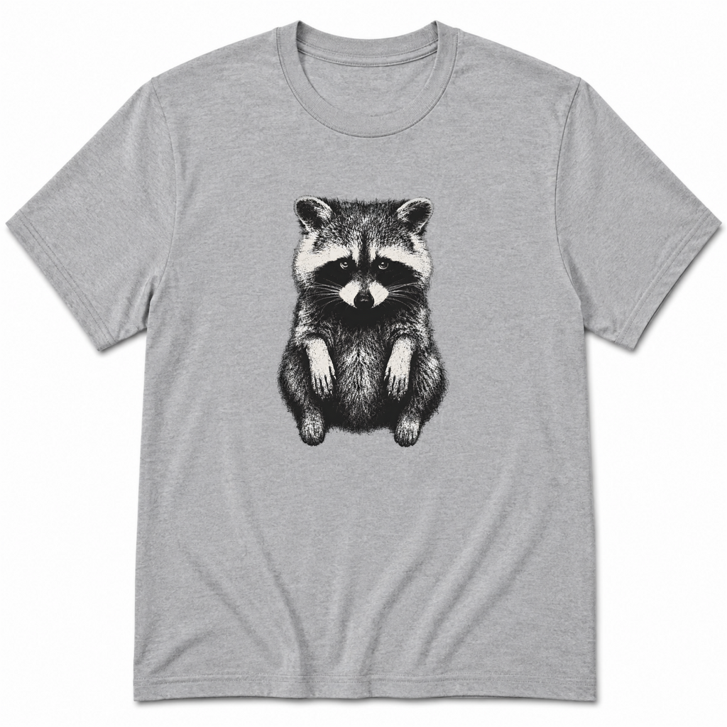 Raccoon Portrait T-Shirt